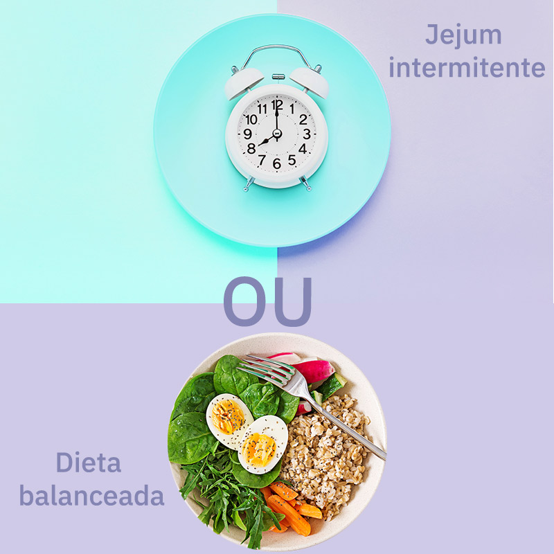 jejum intermitente ou dieta balenceada